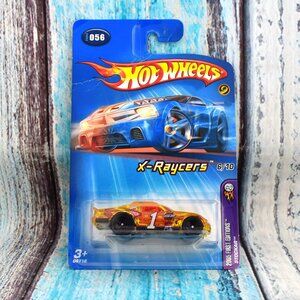 2005 Hot Wheels #056 First Edition STOCKAR X-Raycers 6/10 G6718 NEW